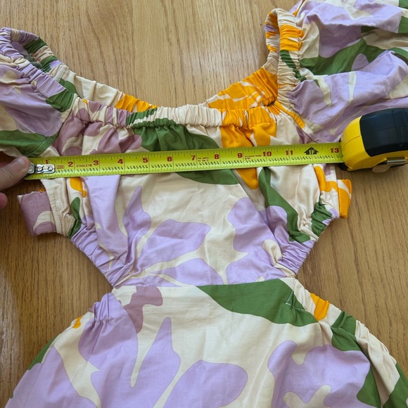 NWT Sabo Skirt Poppi Maxi Cutout Dress Size 6 Medium Floral Boho - Picture 9 of 9